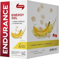 Vitafor - Endurance Energy Gel - 12 Sachês de 30g - Banana