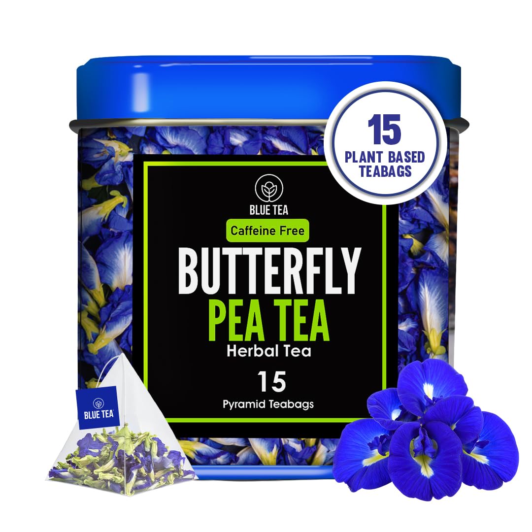 Amazon.com : BLUE TEA - Butterfly Pea Flower Tea - 15 Count