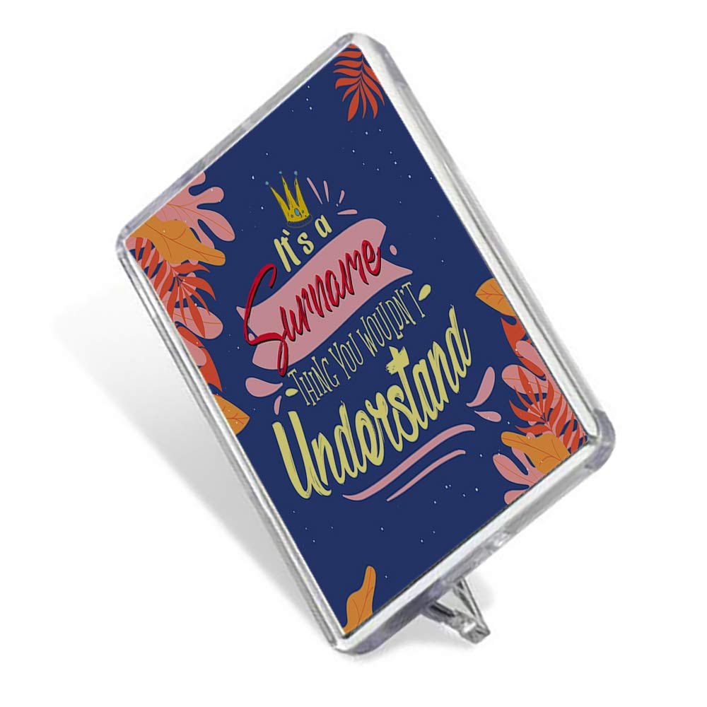 Personalised It's a Your Surname Thing - Any Family Name Premium present gift Birthday/Christmas Fridge Magnet.