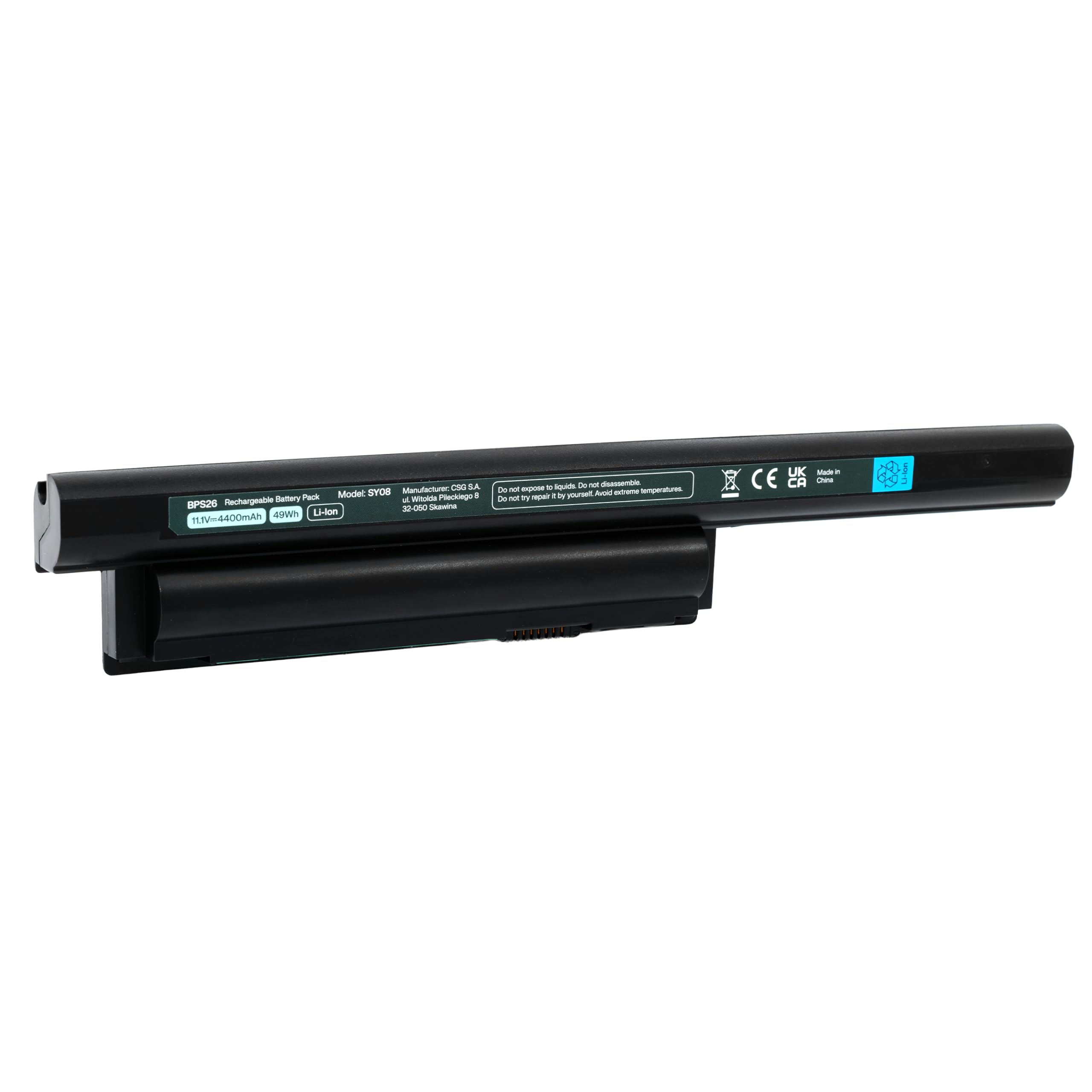 Green Cell Batterie Toshiba PA3817U-1BRS pour L750 C660 C660D C655 C665 C670D L750D L755 L755D L770 L775 P750, Satellite Pro C650 C650D, 4400mAh, 10.8V / 11.1V