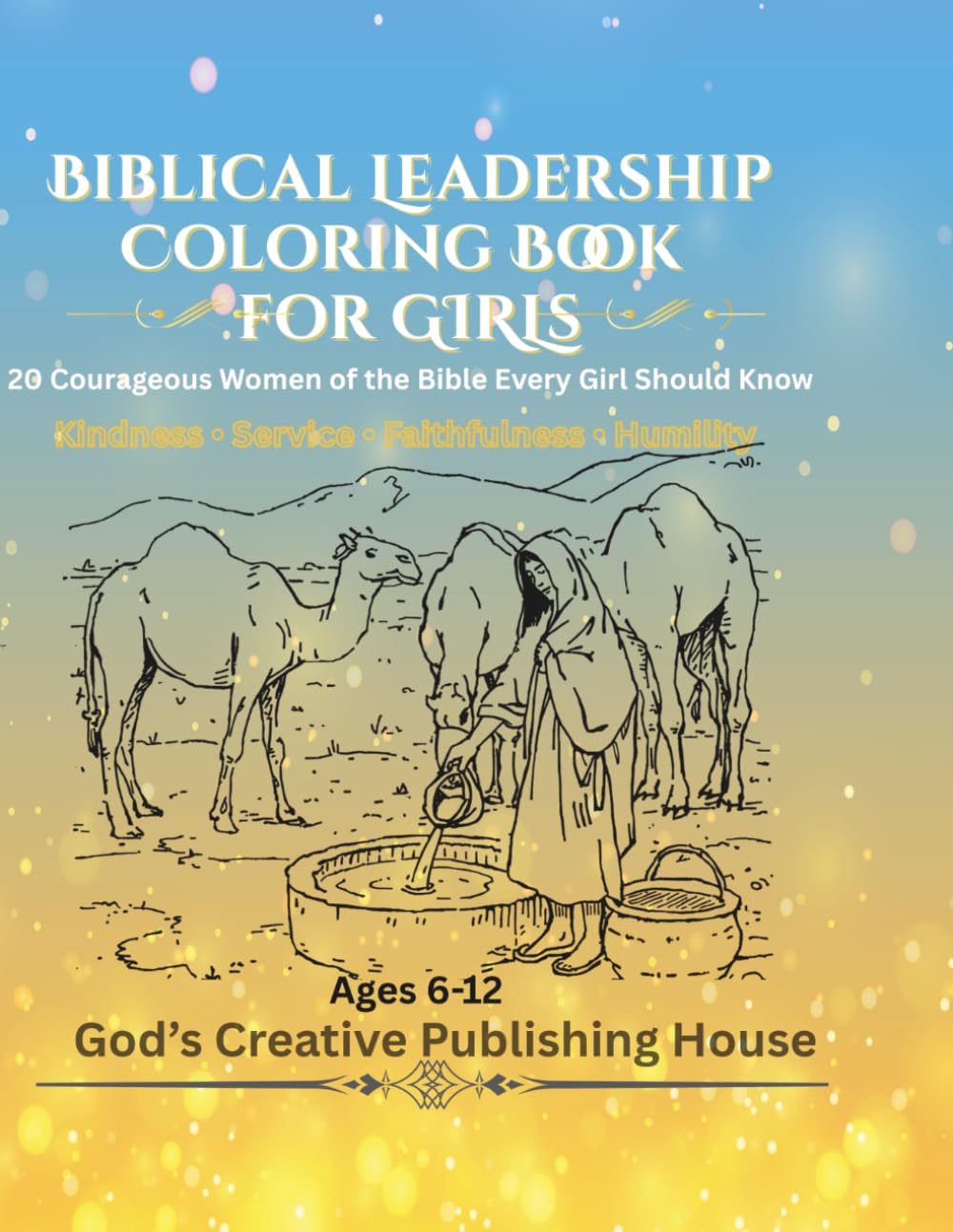 Biblical Leadership Coloring Book for Girls: 20 Courageous Women of the Bible Every Girl Should Know