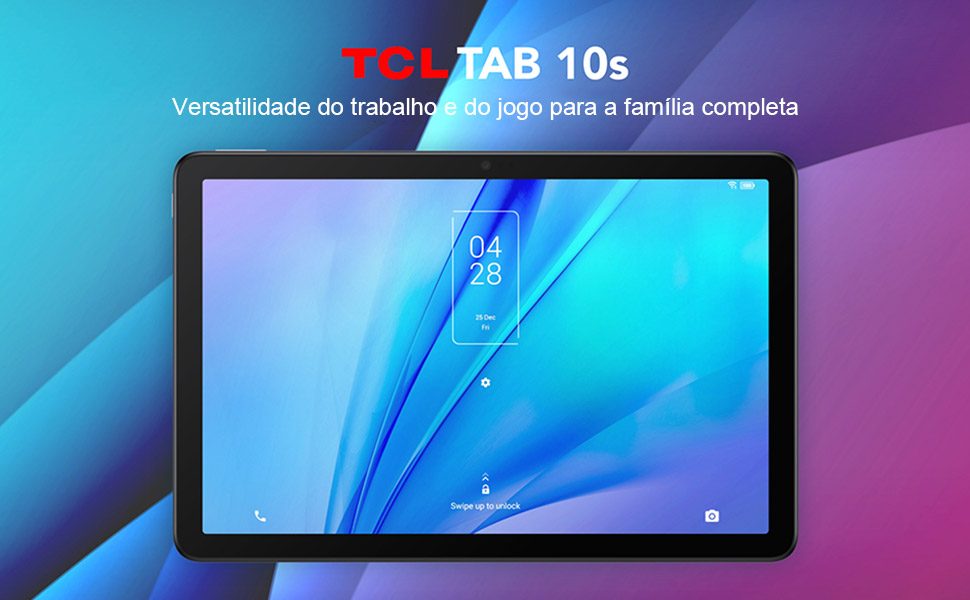 Tablet TCL Tab 10s, Wi-Fi, 32GB, 3GB RAM, Octa-Core, Tela 10.1