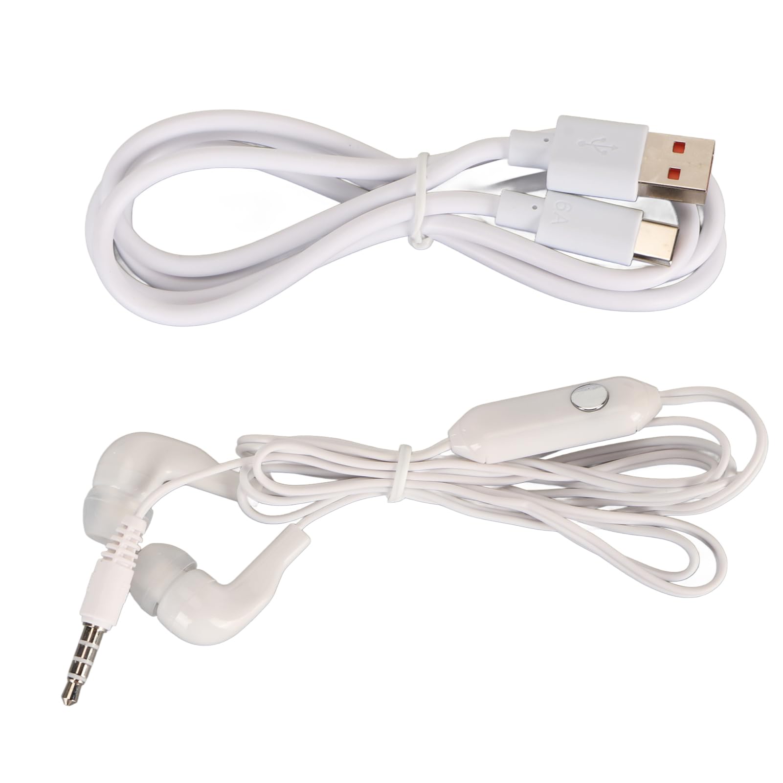 Reproductor MP4 Portátil, Audio HiFi Reproductor de Música MP4 con Pantalla Táctil Completa de 5,0 Pulgadas y 2200 MAh con Auriculares Blancos para Acampar para Radio FM (Blue)