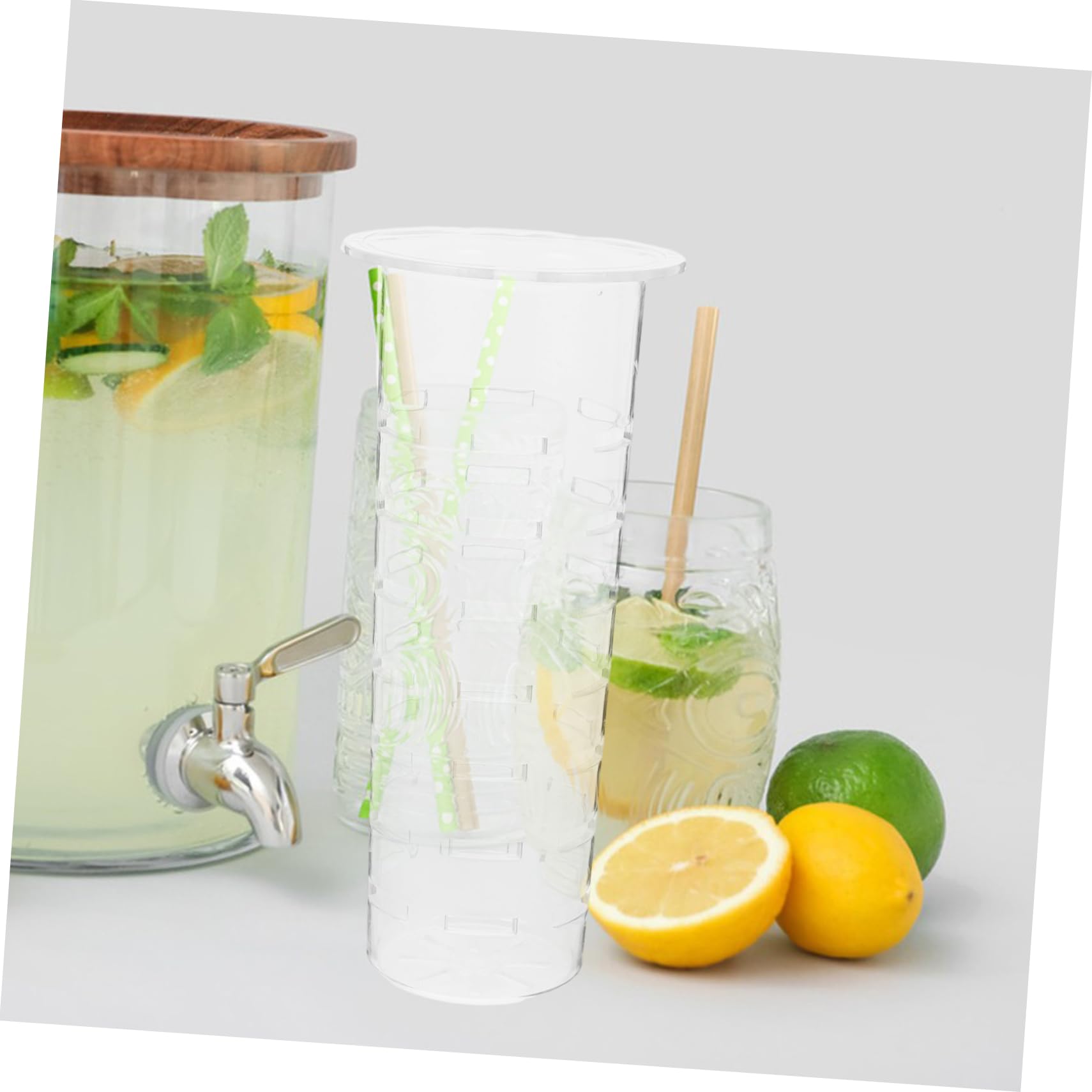 Gatuida Fruit Infuser Replacement for Drink Dispenser Juice Container Removable Filter for Flavorful Beverages for Parties and Home Use