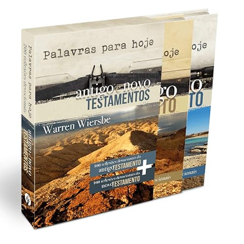 Caixa Palavras para hoje: 100 Reflexões Devocionais do Antigo Testamento + 100 100 Reflexões Devocionais do Novo Testamento