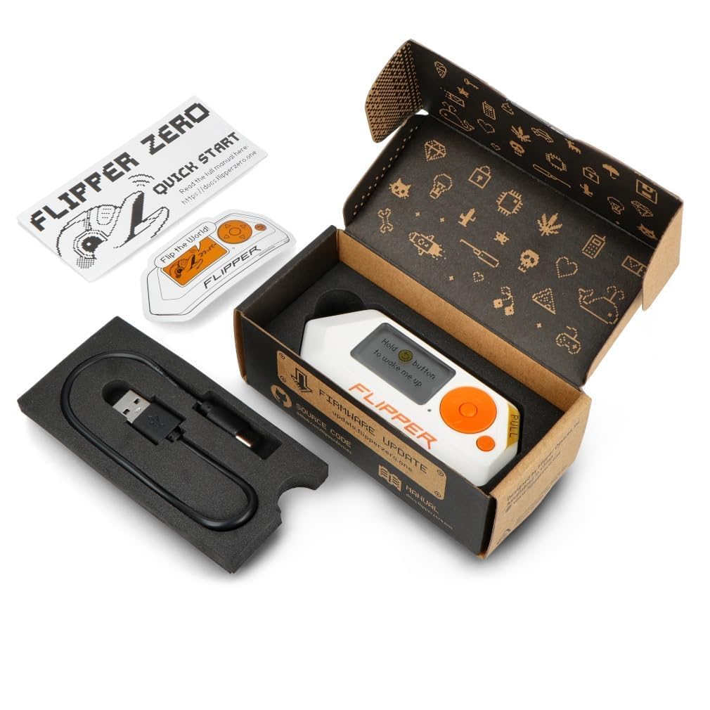 Flipper Zero - Motherboard Educational Device for Geeks & Hackers/Hacking- White — Amazon image 2