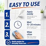 Mould Stain Cleaner Gel, Household Washing Machine Cleaner, Best Grout Cleaner for Home Sink, Kitchen, Tile Grout and Refrigerator Strips(5 Fl oz)