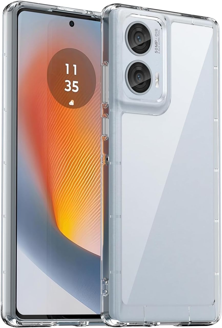 Wellpoint Trendy Compatible Designer for Motorola Moto G85 5G Slim Stylish Crystal Clear TPU+Acrylic Anti-Scratch Shock Absorption Protective Back Case (B0DC6KHKSP) Amazon Price History, Amazon Price Tracker