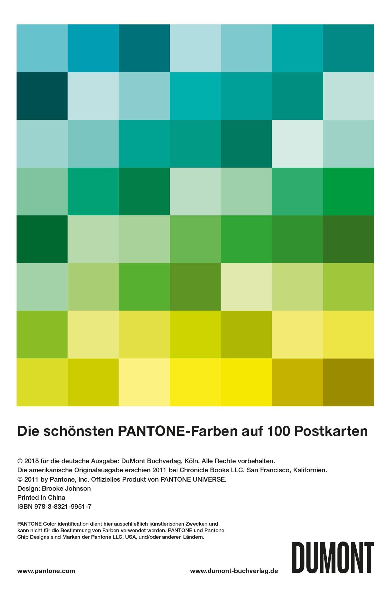 Pantone: 100 Postkarten