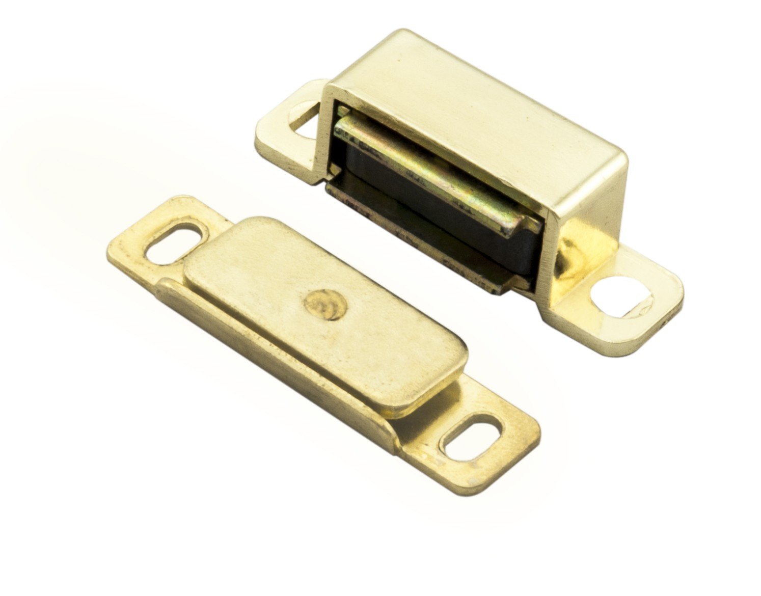 Carlisle Brass Nickel Plated Carlisle Ftd840np Heavy Duty Deluxe Magnetic Catch With 6 Kg Pull