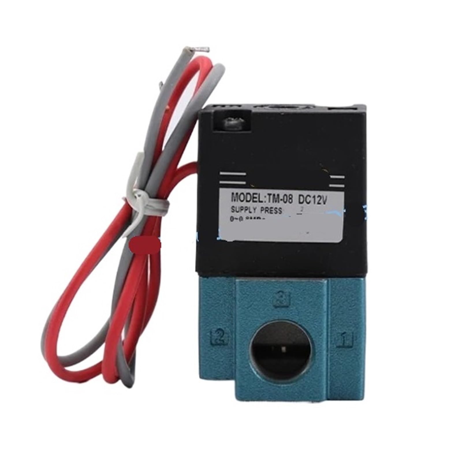 LEOTNNDQ TM-06 TM-08 DC12V DC24V AC220V Electromagnetic Pneumatic Valve(TM-06 DC24V)