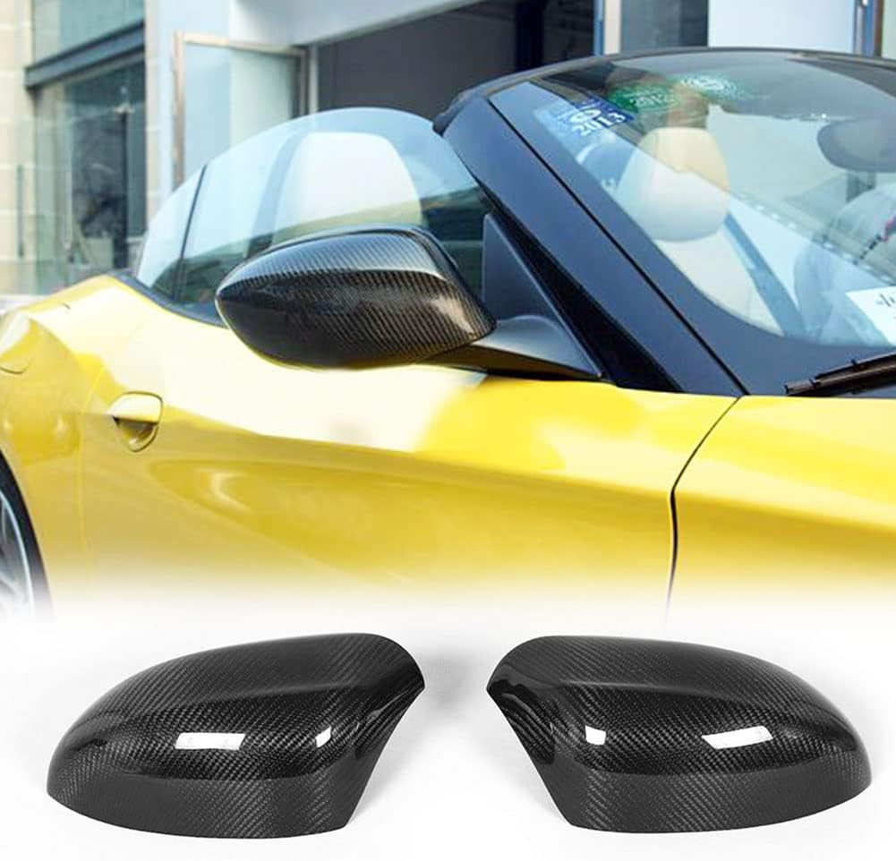 Carbon Fiber Mirror Cover fits for BMW Z Series Z4 E89 20i/23i/28i/30i/35i 2009-2013 Add-on Side Rearview Mirror Caps Car Exterior Outside Shell Factory Outlet