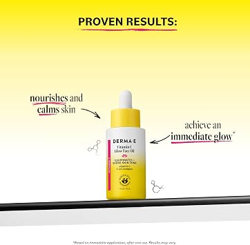 Derma E Vitamin C Glow Face Oil 30ml