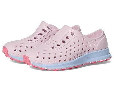 Native Shoes Kids Robbie (Toddler) Girls Shoes Barely Pink/Skyway Blue/Clover Speckle Rubber : 6 Toddler M, Synthetic