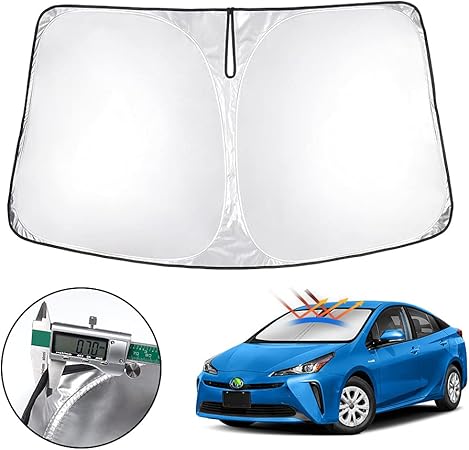 Amazon Auto Spec トヨタ プリウス 50系 に適用 フロントサンシェード 車用サンシェード 遮光フロントシェイド Prius 50系 15年2月 現行 前期 後期 車種専用設計 サンシェード Uvカット 高密度生地 日焼け防止 劣化防止 断熱 簡単着脱 折り畳み式 サンシェード 収納袋 Amazon Auto Spec トヨタ プリウス 50系 に適用 フロントサンシェード 車用サンシェード 遮光フロントシェイド Prius 50系 15年2月 現行 前期 後期 車種専用設計 サンシェード Uvカット 高密度生地 日焼け防止 劣化防止 断熱 簡単着脱 折り畳み式 サンシェード 収納袋