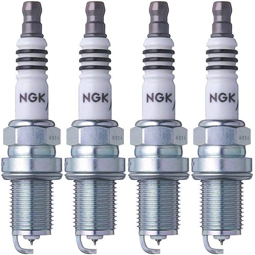 NGK (5464) BKR5EIX-11 Iridium IX Bujía (paquete de 4)