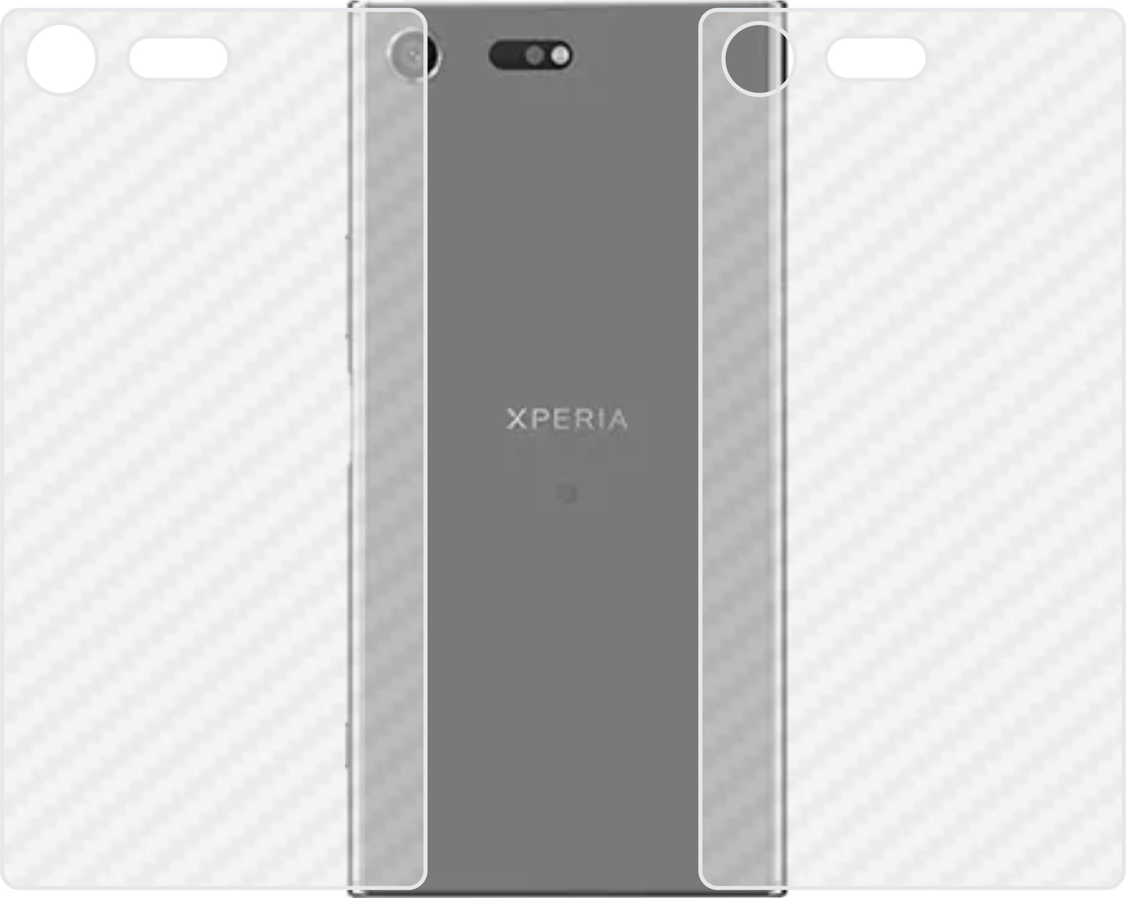 FASHEEN SONY XPERIA XZ PREMIUM Back Screen Guards, Back Skin, Rear Screen Protector, 3D Carbon Fiber Protection, Not a Tempered Glass for SONY XPERIA XZ PREMIUM (Pack of 2)