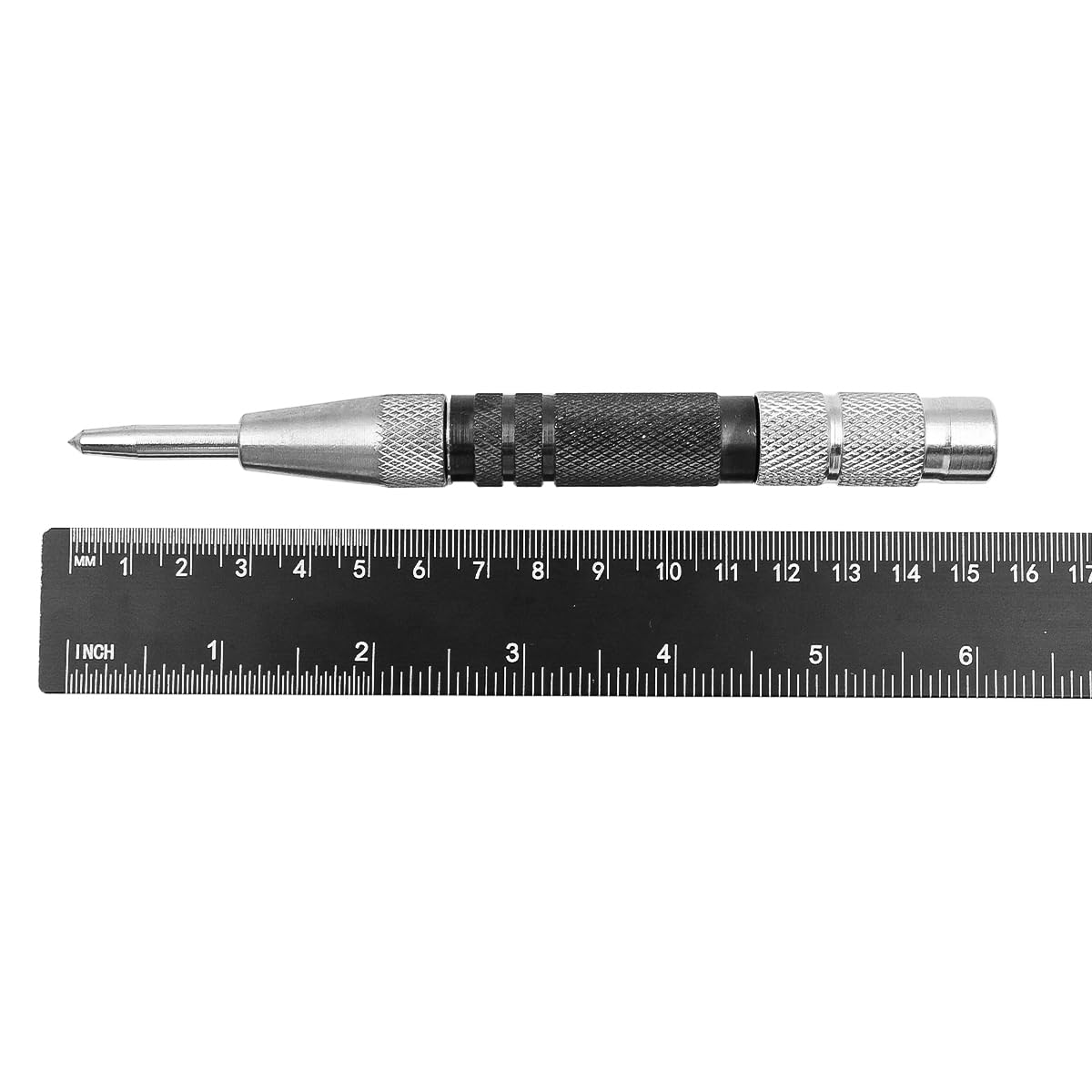 Namvo - High Strength Spring Center Punch, 2 pcs, Adjustable Tension Center Punch Tool