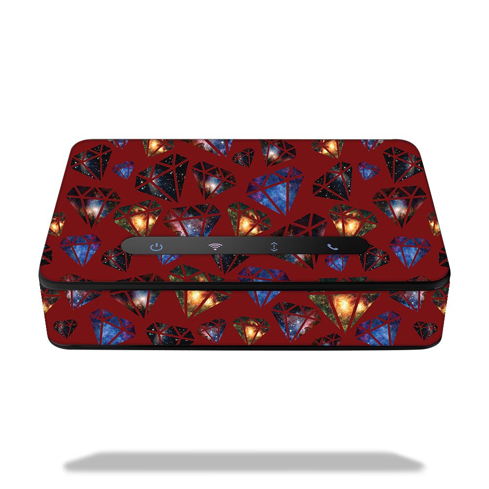 MightySkins Skin Compatible with Amazon Echo Connect - Diamond Galaxy | Protective, Durable, and Unique Vinyl Decal wrap Cover | Easy to Apply, Remove, and Change Styles | Made in The USA