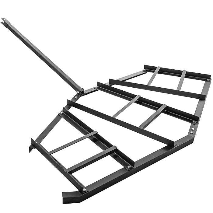 Buy VEVOR Driveway Drag 84" Width, Tow Behind Drag Harrow 70" Length, 4