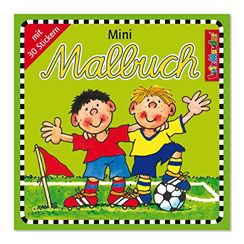 Lutz Mauder - Malbuchset mit 6 Mini-Malbüchern inkl. Stickern - 3 Mädchen- und 3 Jungenmotive – Bild 5