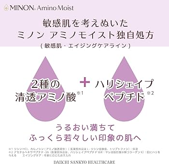 Amazon.co.jp: 【リニューアル商品/セット】ミノン アミノモイスト