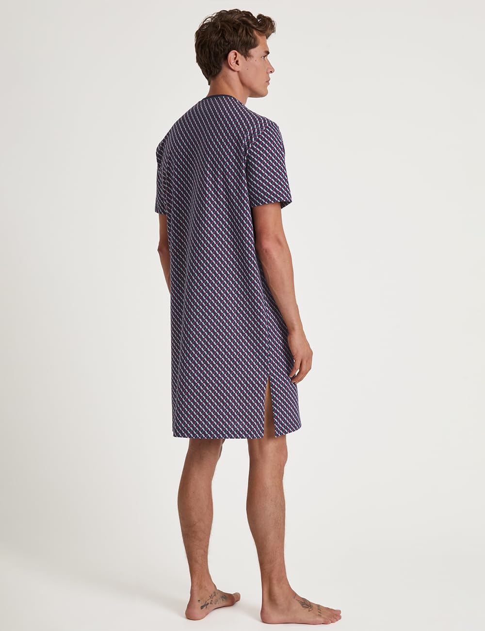 CALIDA Relax Imprint Maglia Lunga da Notte Uomo