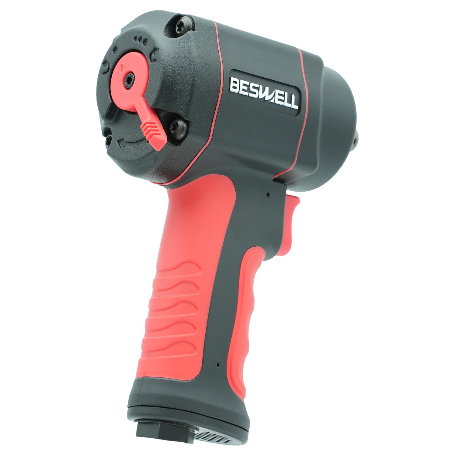 Beswell-BW-112F3N-llave de impacto neumática - máx. Par de aflojamiento 1200 Nm, 12,5 mm (1/2 pulgada) - llave neumática de baja vibración para apretar y aflojar tornillos-2 años de garantía