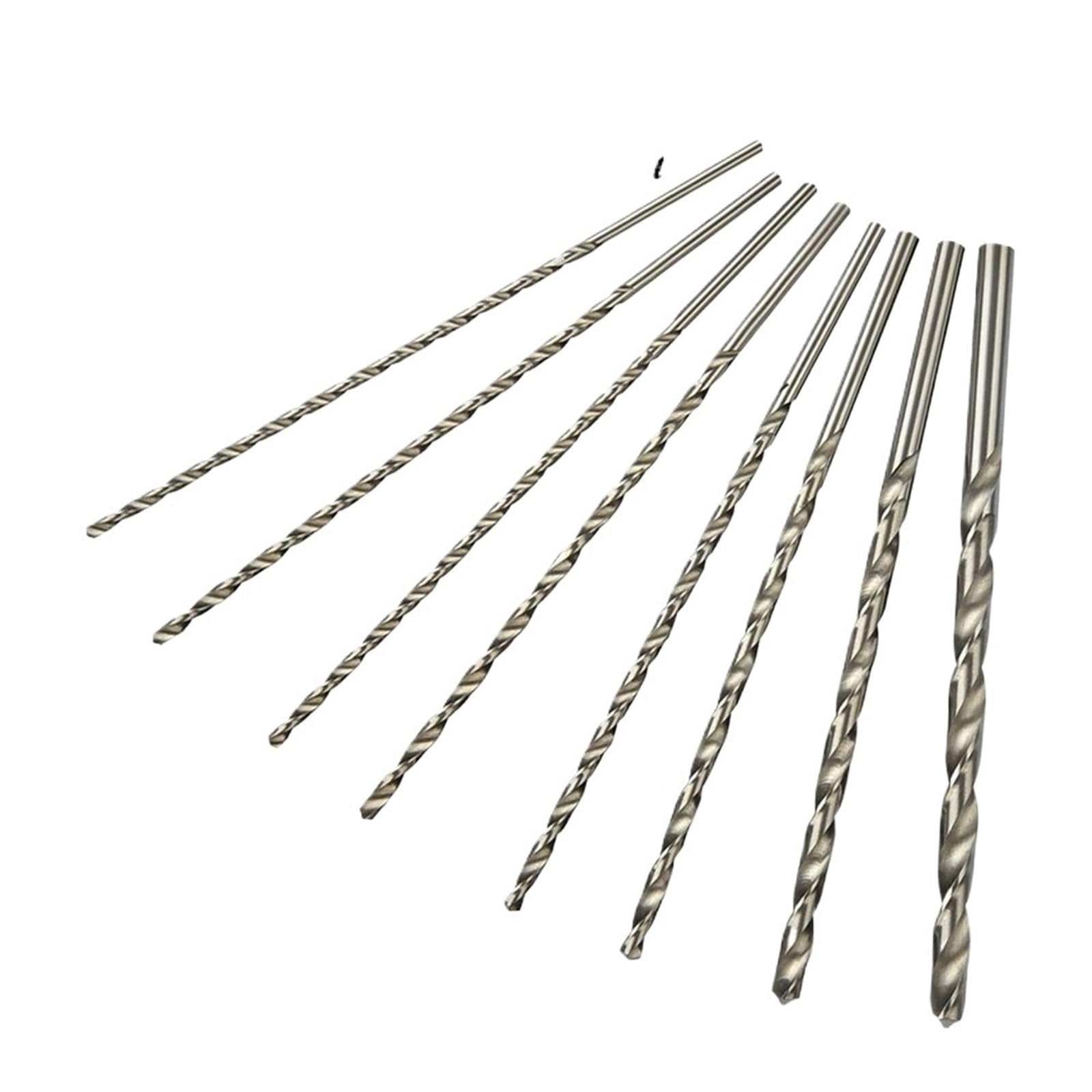 Punte da trapano lunghe da 0,5 mm a 3,2 mm for metallo, lavorazione del legno, plastica, HSS, lunghezza 60/80/100/120 mm, punta elicoidale, 10/20 pezzi(0.7x100mm 20pc)