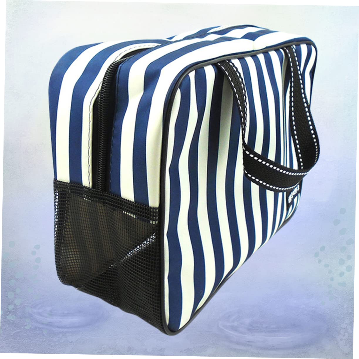 Didiseaon 2pezzi Borsa Da Bagno Strisce Blu e Bianca Portaoggetti Per Doccia Capacità Versatile Per Viaggi e Uso Quotidiano Accessorio Essenziale Per Bagno e Fitness