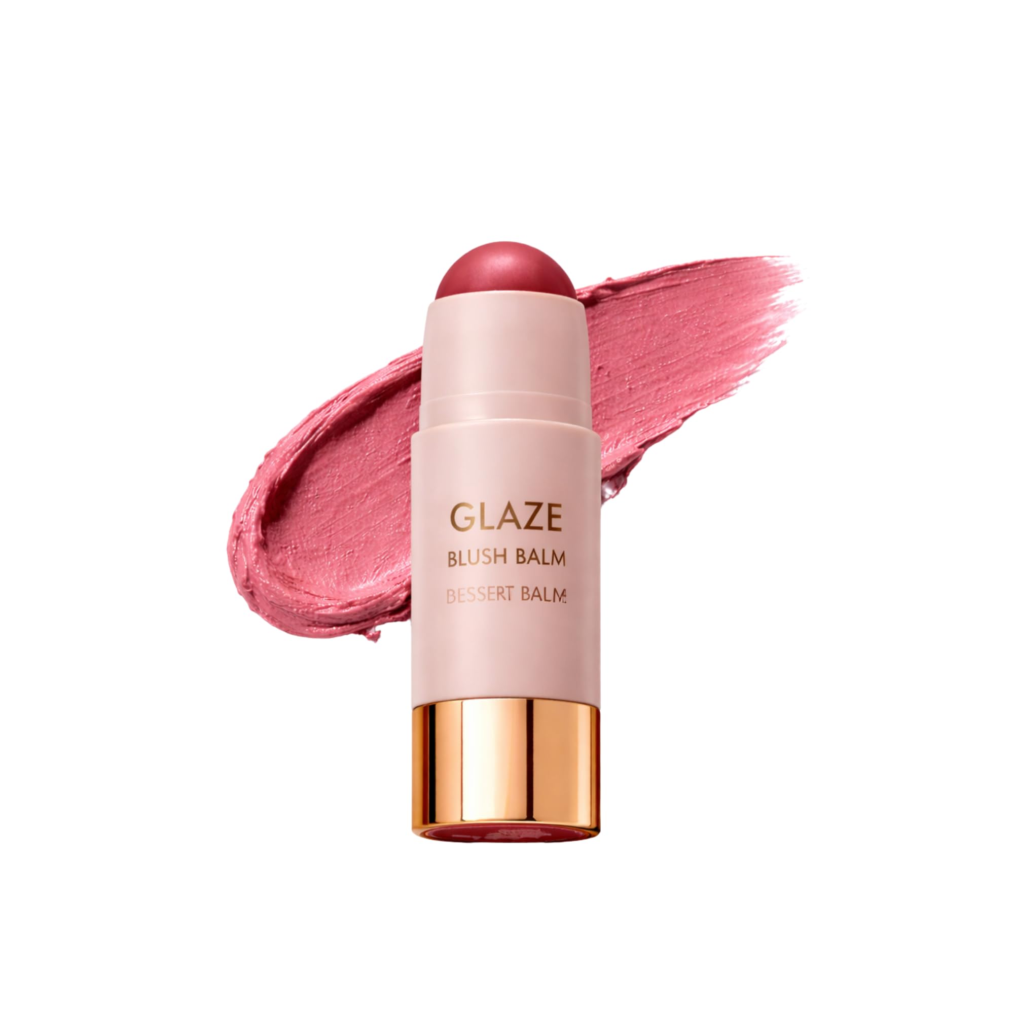 Bellamianta Glaze Blush & Glow Balm, Glossy For Cheeks, Lips & Eyes