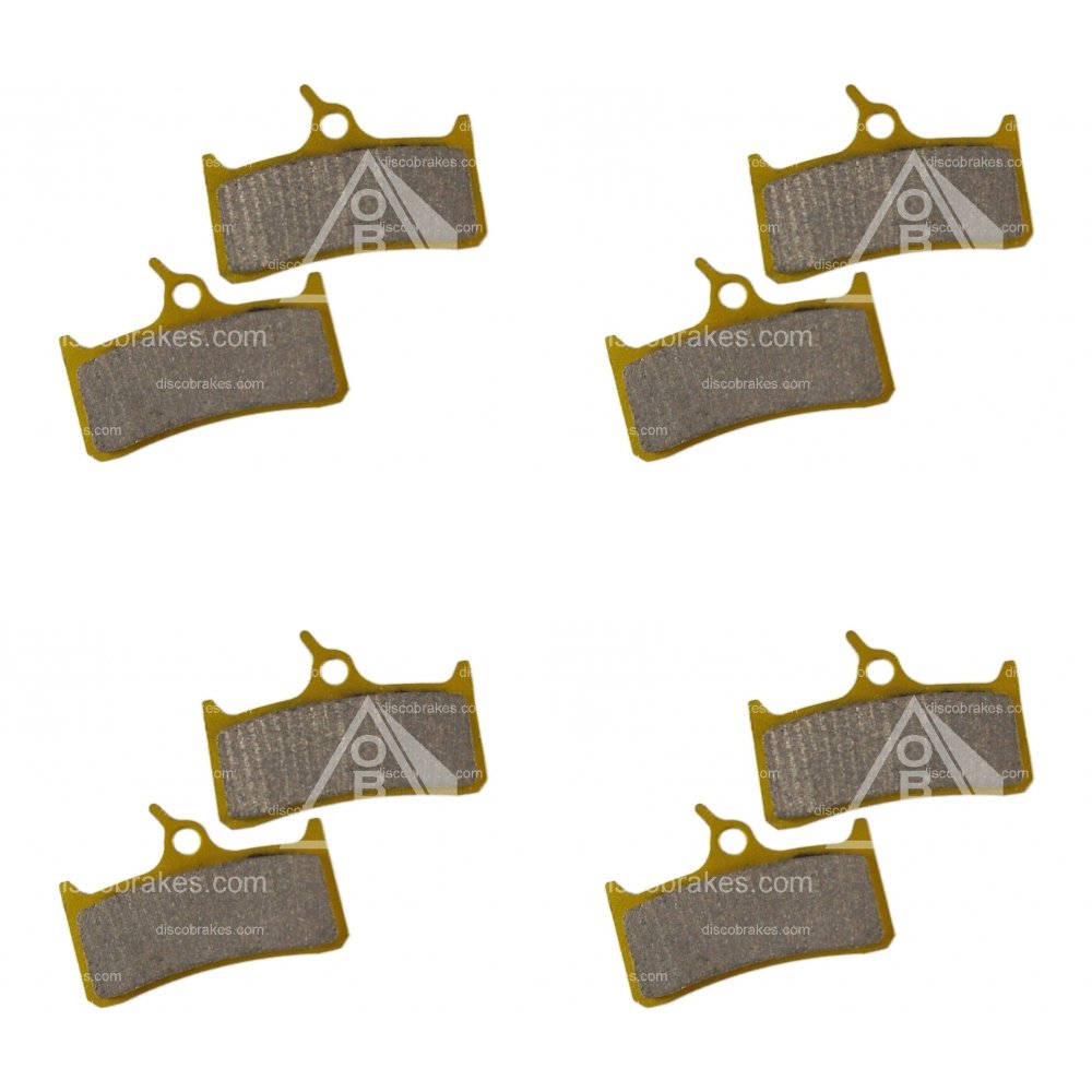 DiscoBrakes - Pastillas de Freno de Disco para Bicicleta (4 Pares (8 Unidades)