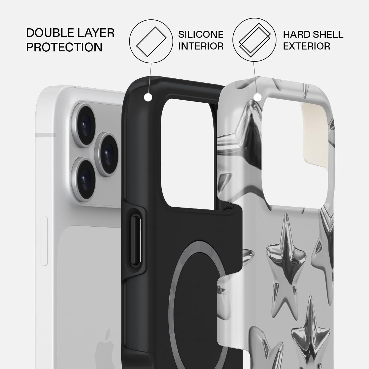 Amazon.co.jp: BURGA ユニセックス 携帯電話ケース iPhone 17 Pro Max