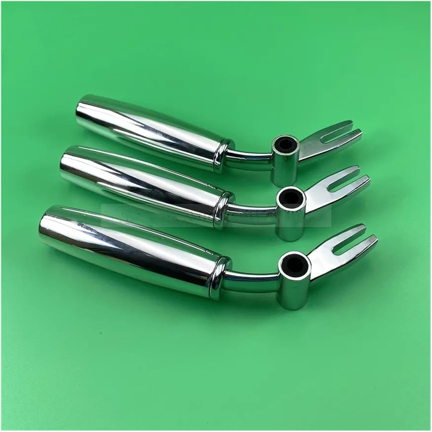 Kitchen Appliance Accessories 3 Pieces Handle Levers Accessories Parts Metal Handle Cranks,Compatible for MQL MK Soft Serve Ice Cream Machines Replacement Fittings