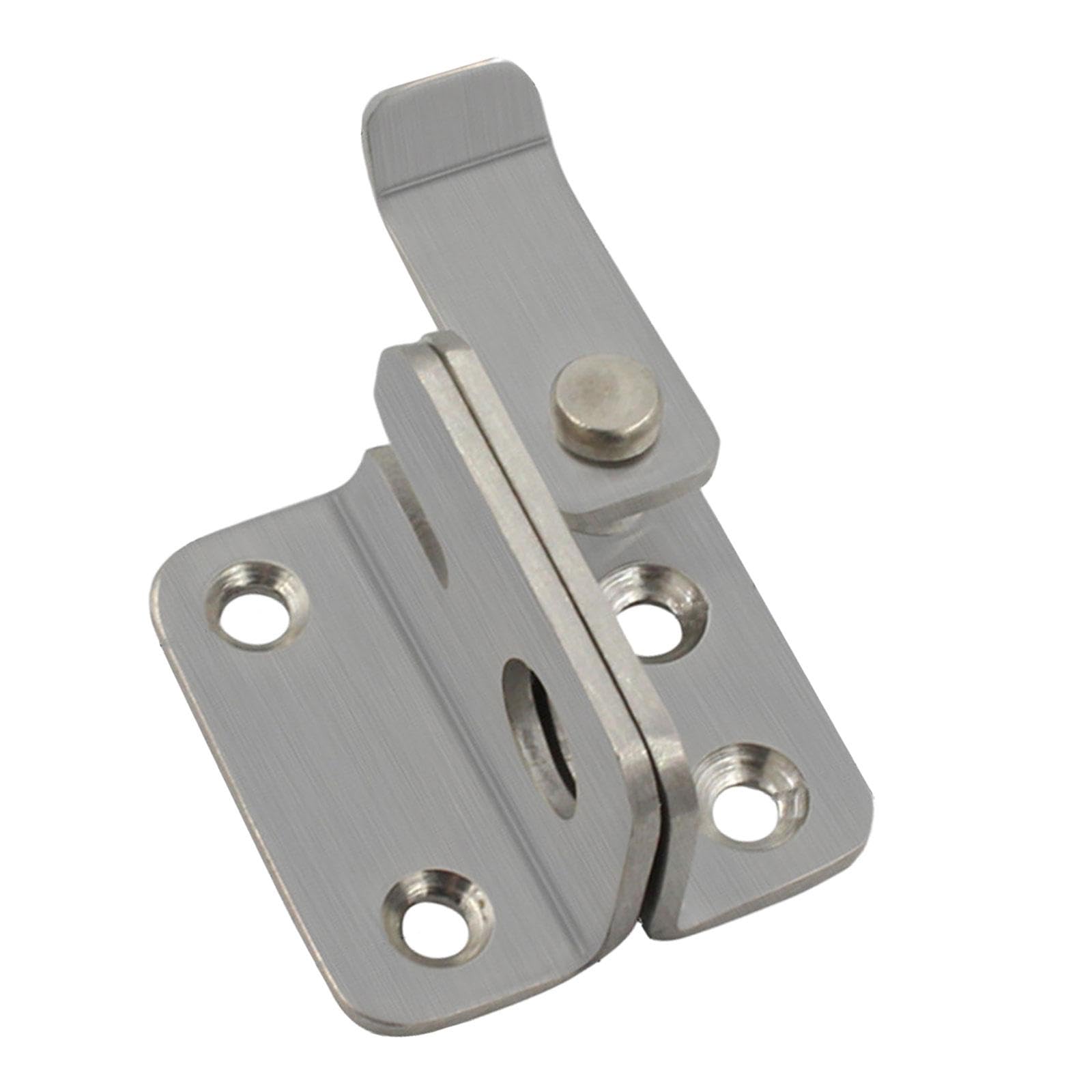 SECRET DESIRE Flip Latch Gate Latch Hardware Safety Door Lock Catch for Barn Garage Window Silver S Right Open|Home Improvement|Plumbing & Fixtures|Other Home Plumbing & Fixtures-picture-20