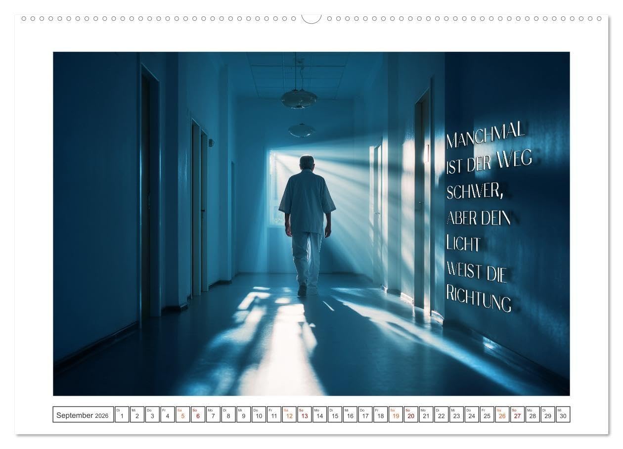 Zeit für Dankbarkeit - Pflege mit Herz (hochwertiger Premium Wandkalender 2026 DIN A2 quer), Kunstdruck in Hochglanz: Ein Kalender voller Wärme, Mitgefühl und Wertschätzung. (CALVENDO Menschen)