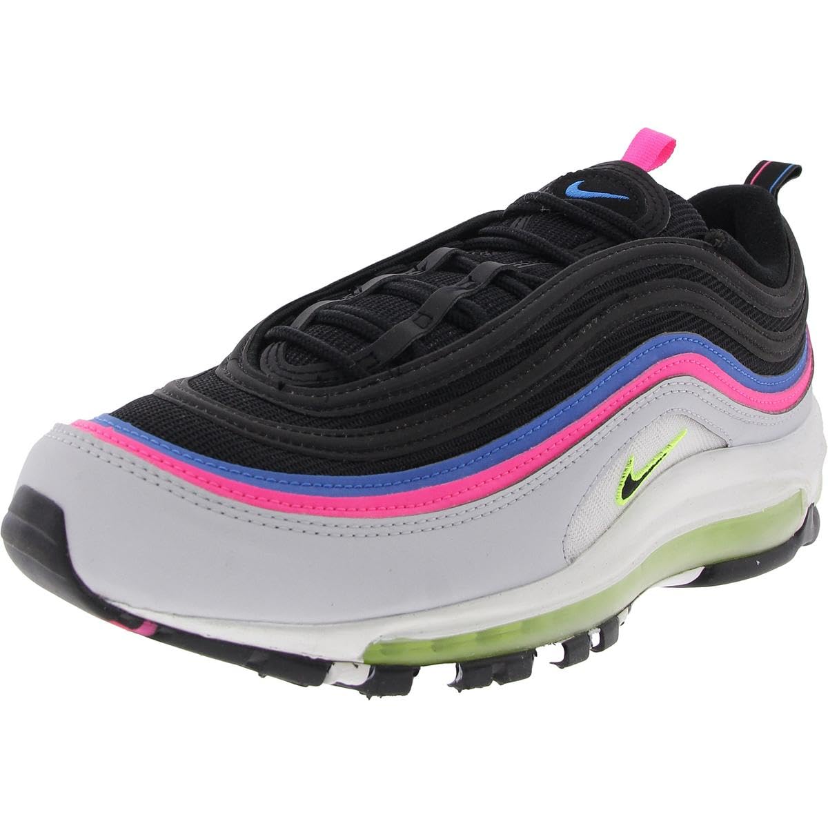 Mens Air Max 97 Lace-Up Running & Training Shoes Black 10 Medium (D)