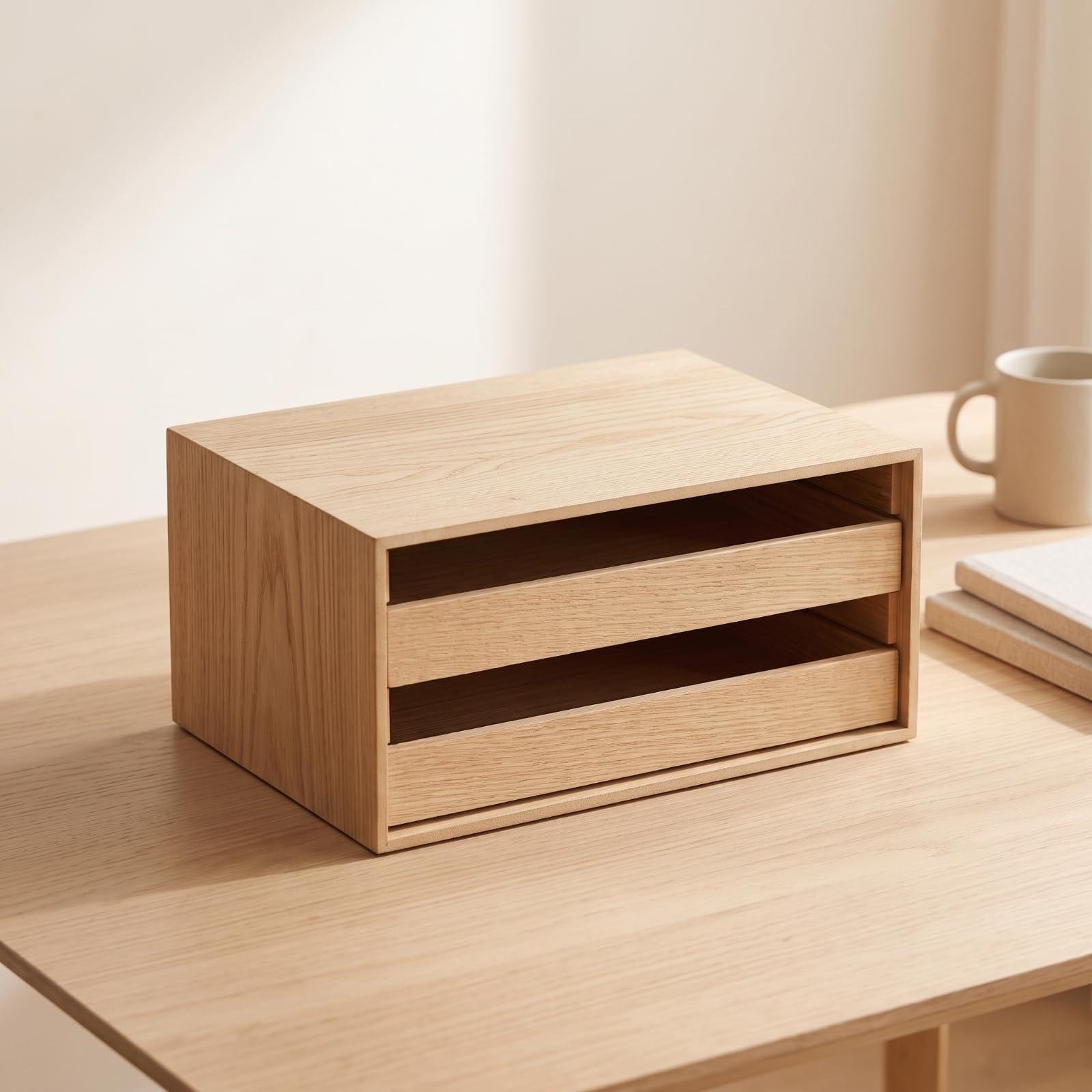 Stilvoll Schreibtischbox mit Schubladen