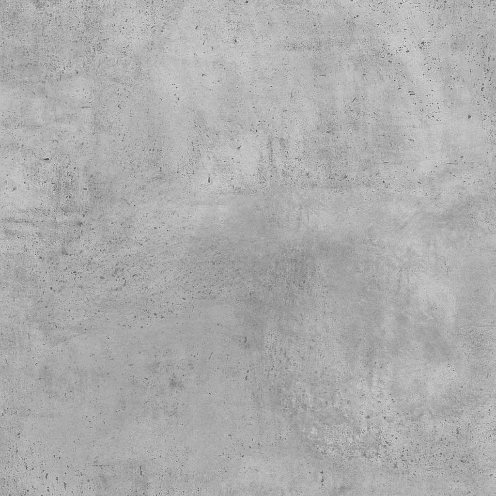 Scrivania grigio cemento, 140 x 50 x 75 cm, in legno con 4 scomparti, scrivania da ufficio per casa, studio, computer, laptop e ordine in piccoli spazi