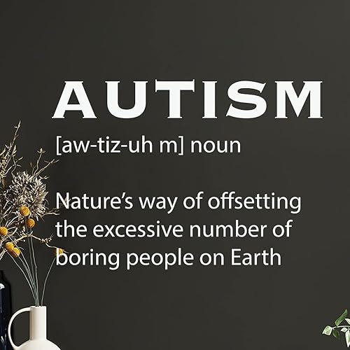 Miniatura 2 de Adhesivo decorativo para pared de autismo, explicar la forma de la naturaleza, para concientización sobre el autismo, soporte autista, rompecabezas,