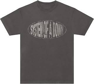 System of a Down Unisex Adult System of a Down Faded Logo T-Shirt