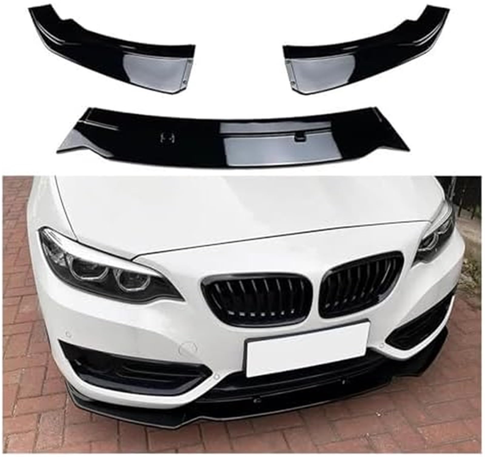 Splitter, dla dla BMW, seria 2 218i 220i 228i 230i 2014-2021