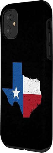 Vista 17 de iPhone 11 Pro Max Estado de Texas bandera teléfono caso Texan Vintage Estados Unidos Texas State Case