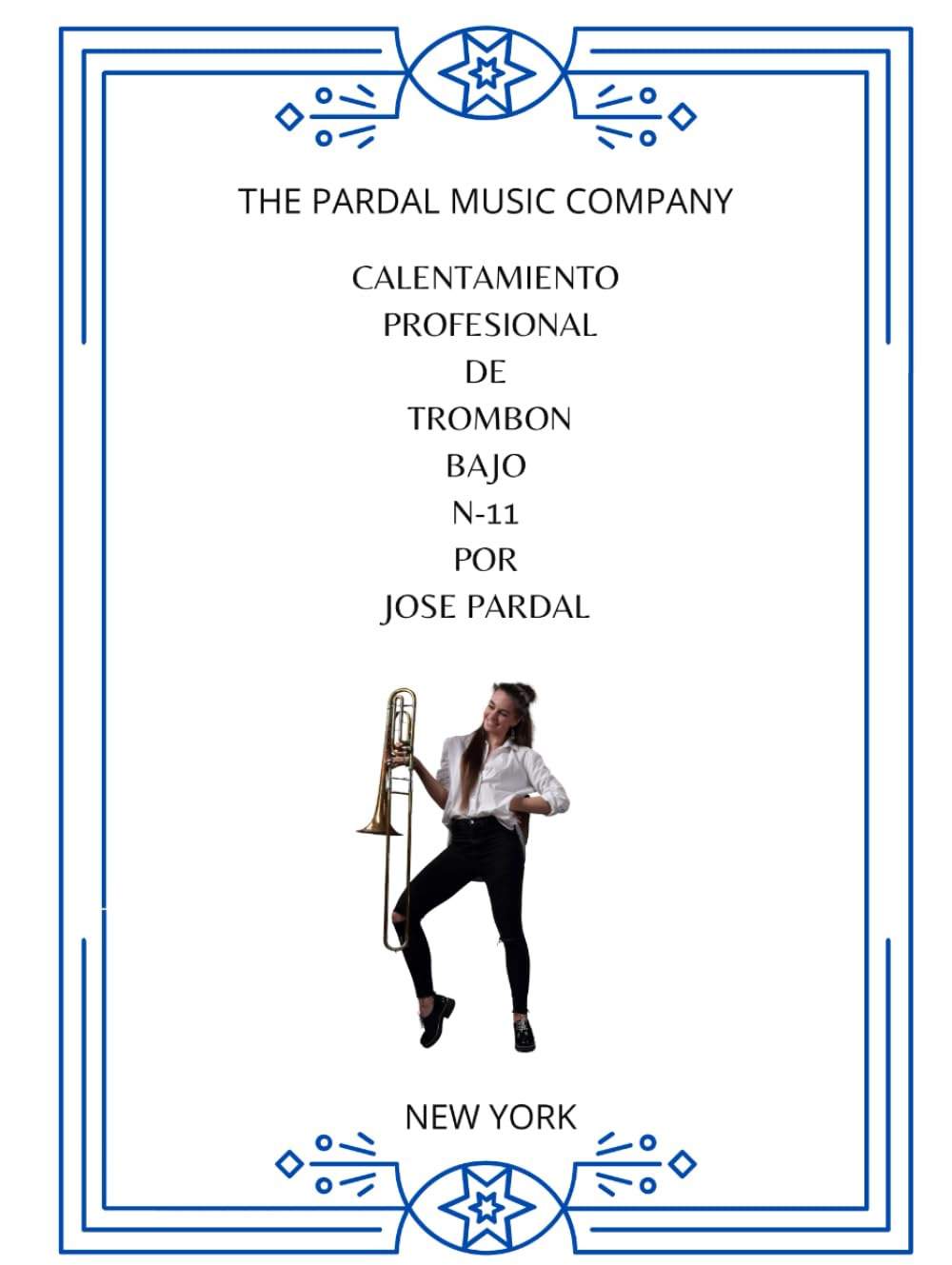 Trombon Bajo N-11 Jose Pardal New York échauffement professionnel