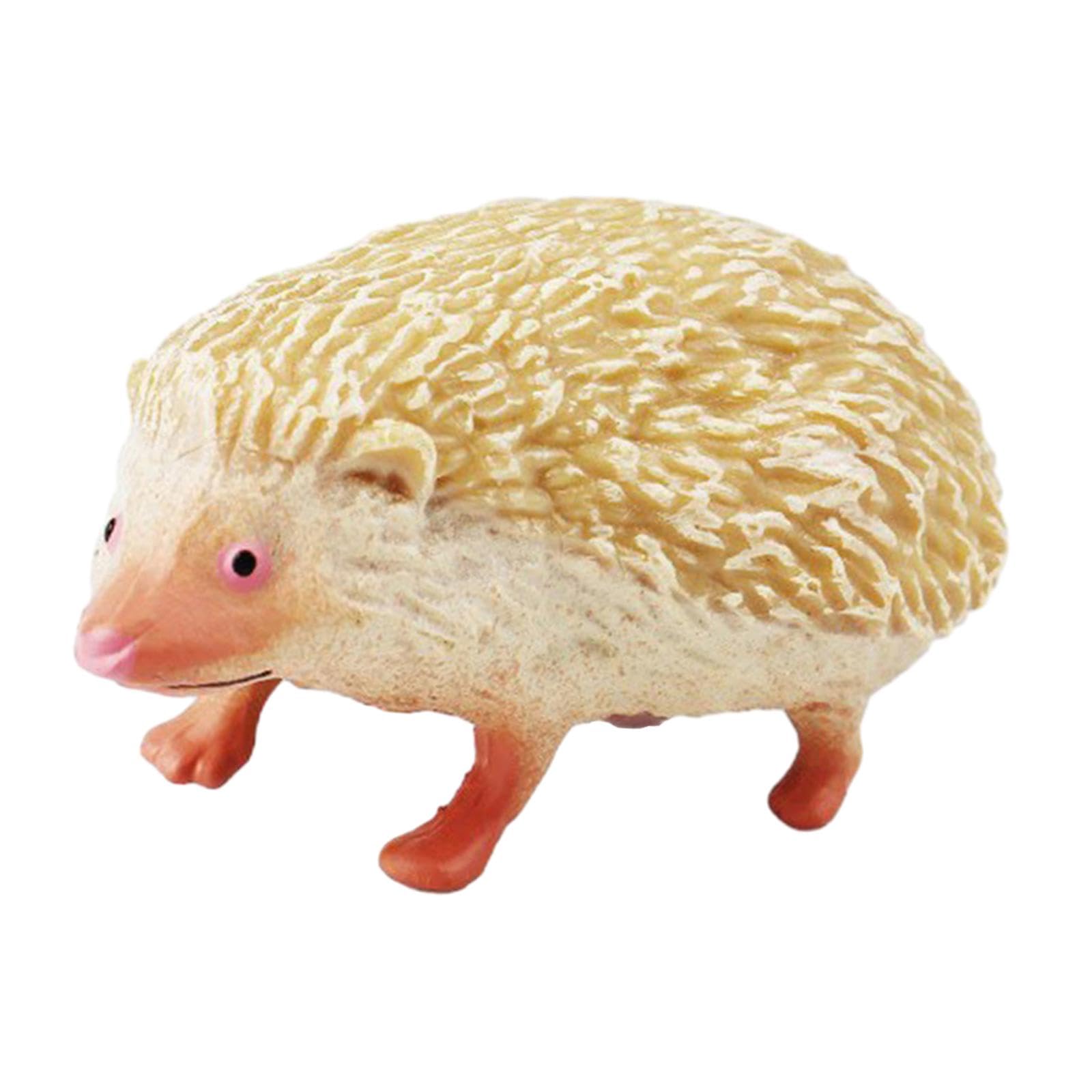 Animal Figure Statue Educational Model for Parties Desktop Decor Cake Topper Walking Hedgehog