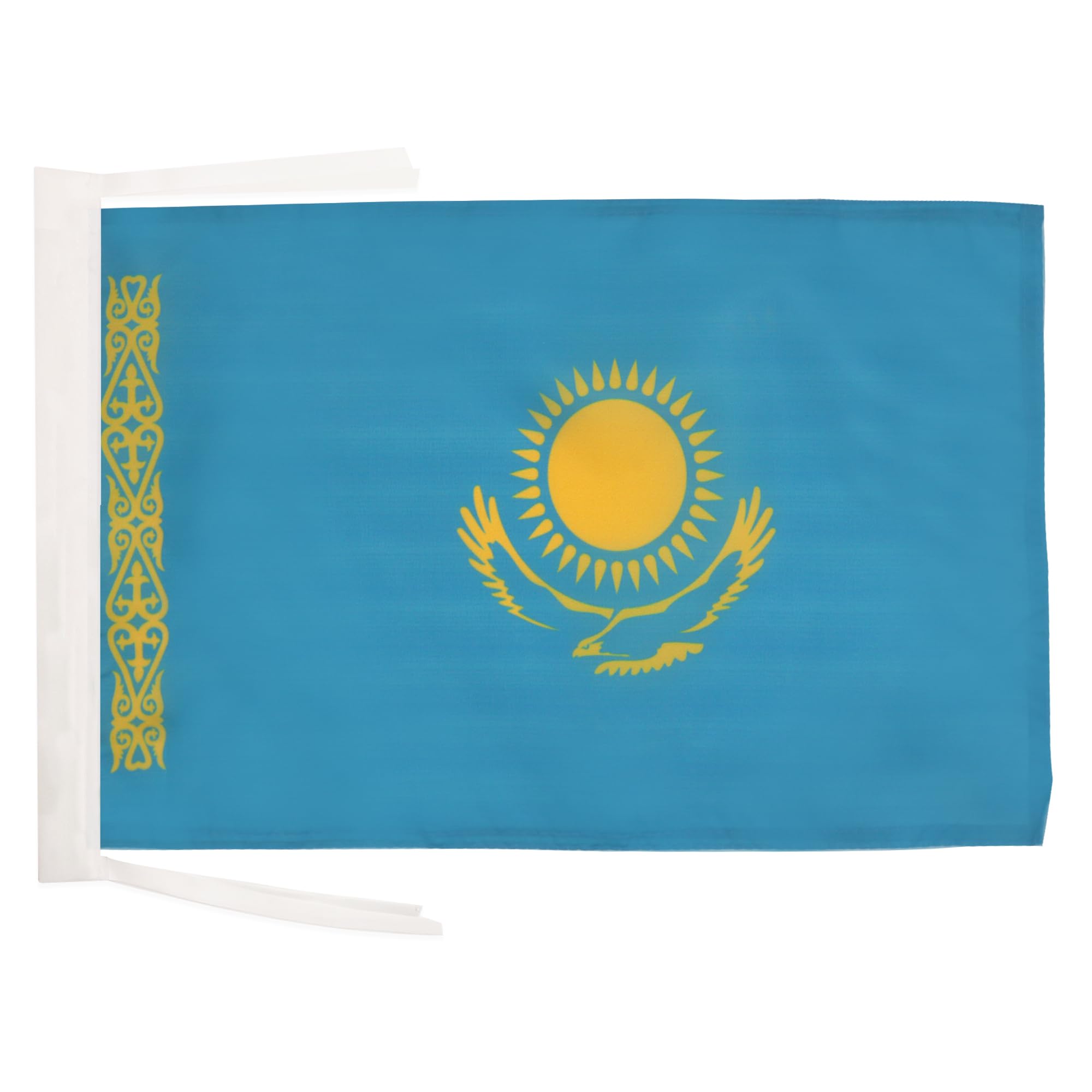 AZ FLAG Bandera de la Ciudad DE Barcelona 45x30cm - BANDERINA BARCELONESA 30 x 45 cm cordeles — view 196