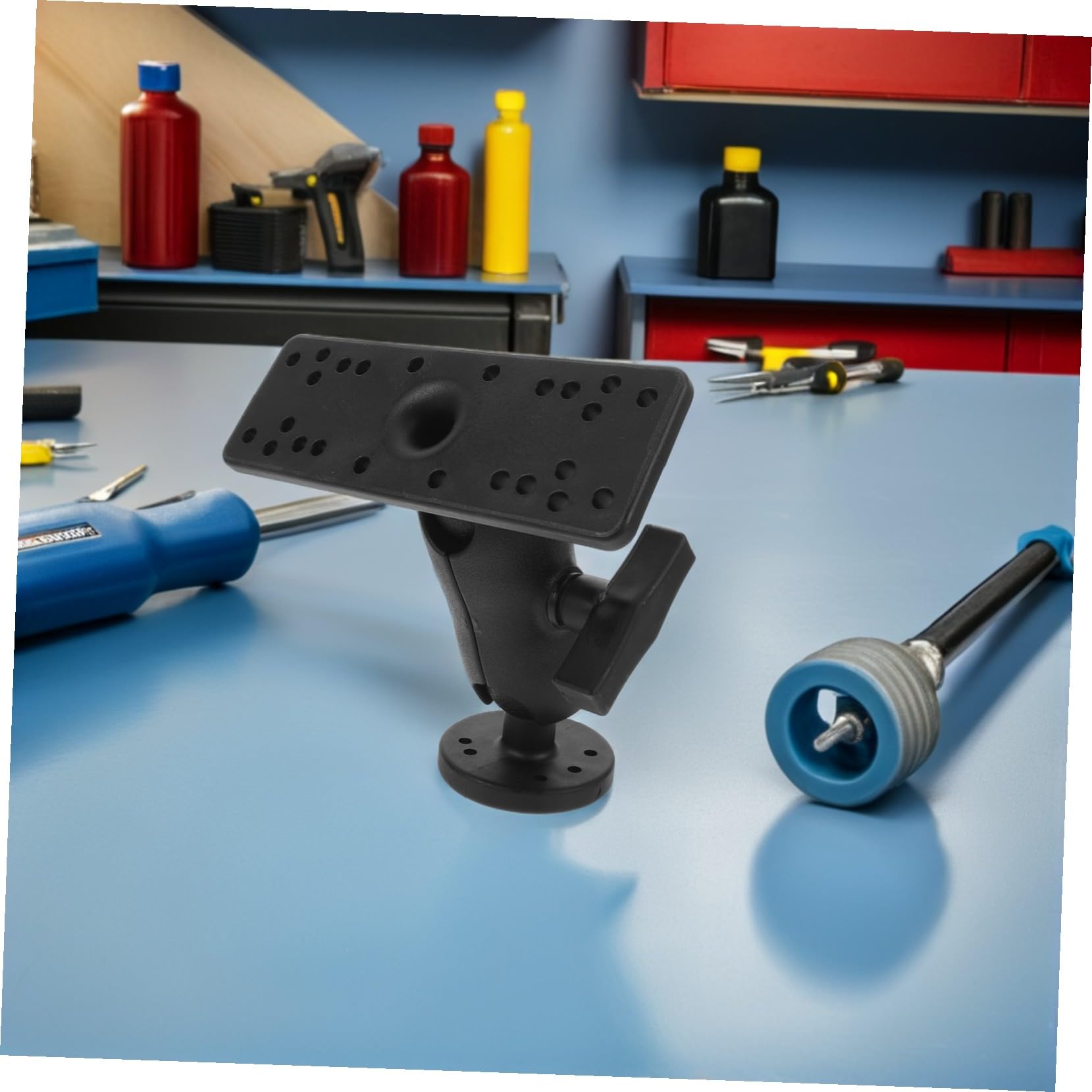 KOMBIUDA Support De Chasse Poisson Support Rotatif Universel pour Sondeur pour Sondeur Universel Système De Montage Rotatif pour