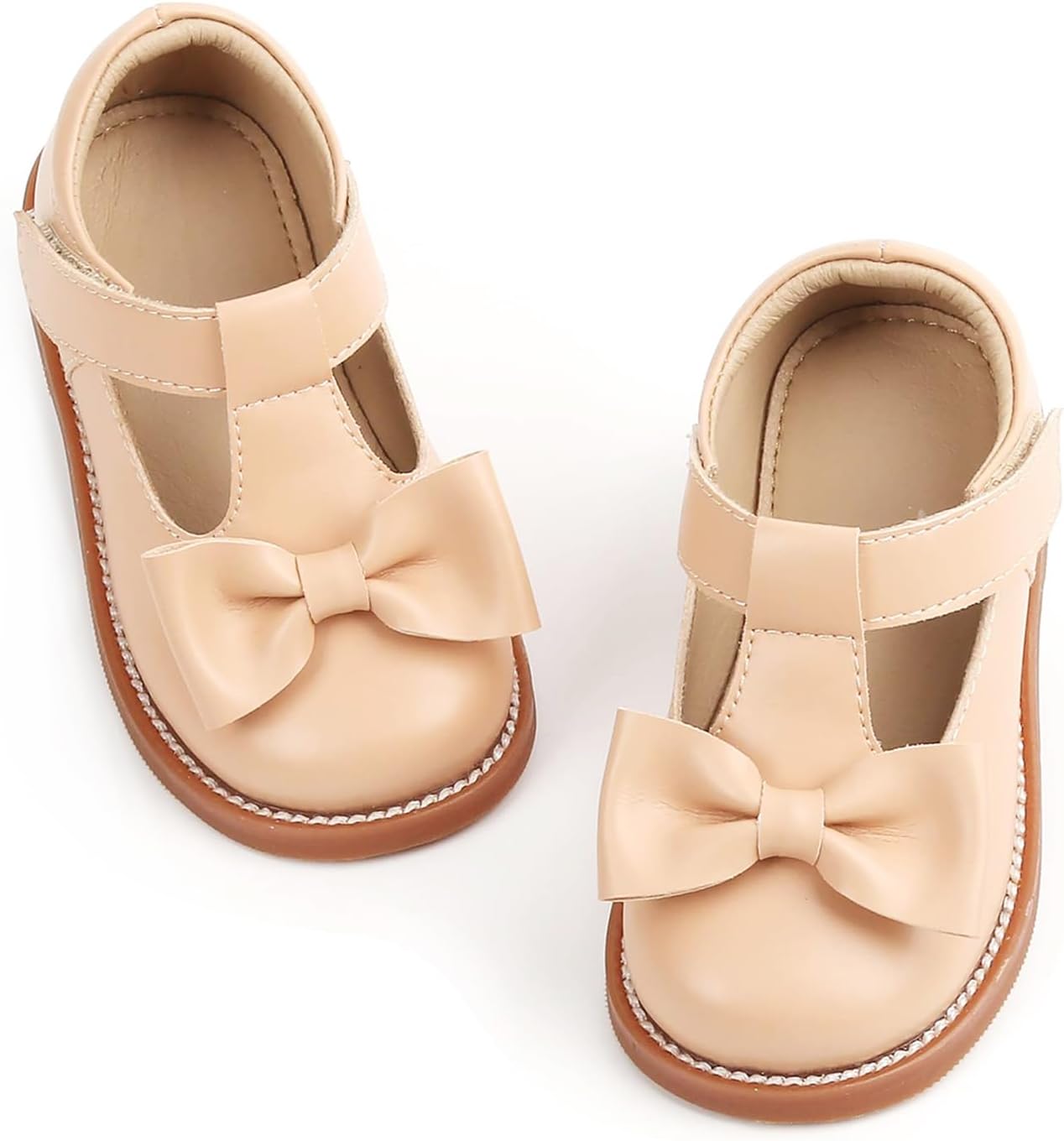 Felix & Flora Toddler Little Girl Mary Jane Dress Shoes - Ballet Flats for Girl Party School Shoes