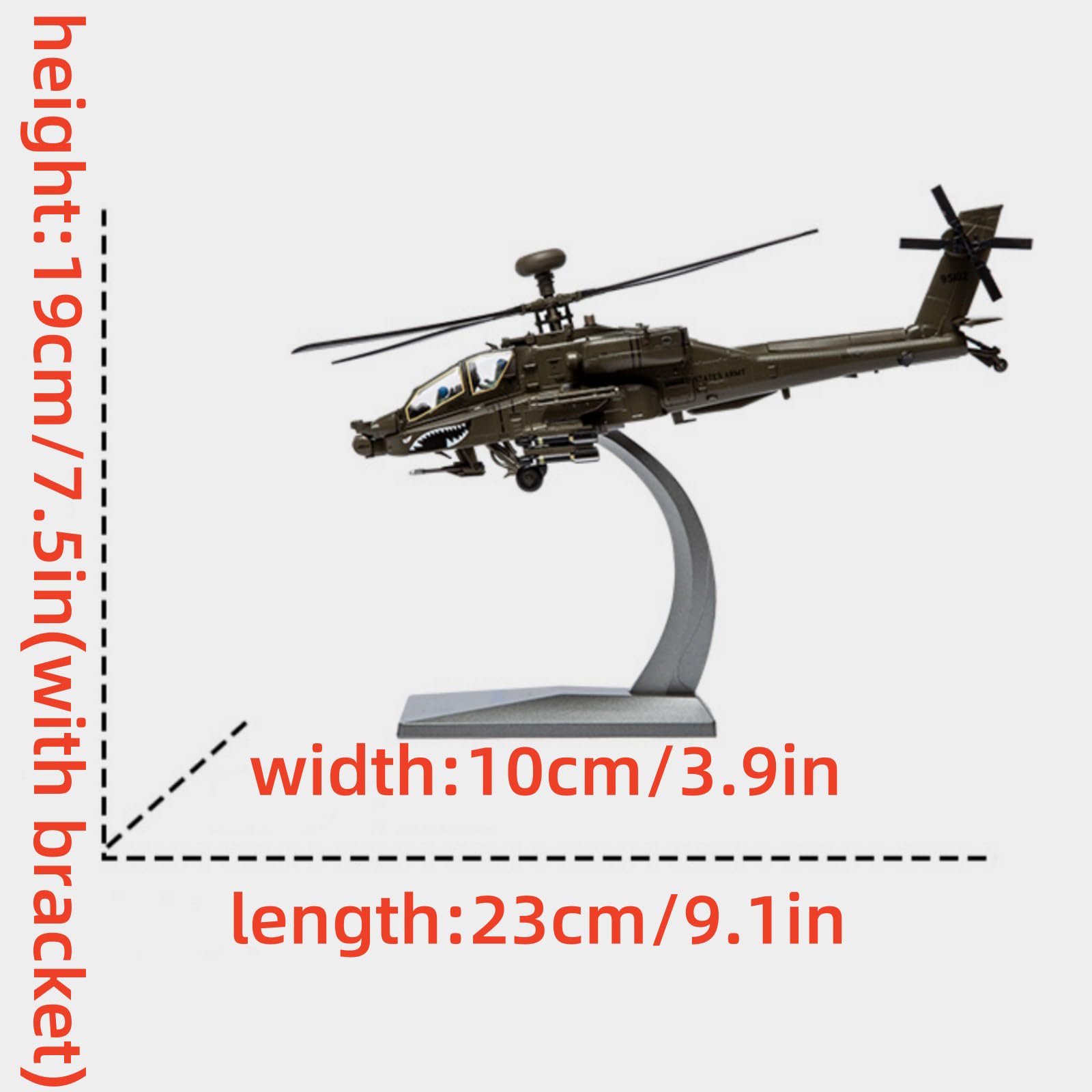 AH-64 アパッチ 1/72 ブラック AH-64 アパッチ 1/72 ブラック AH-64 アパッチ 1/72 ブラック