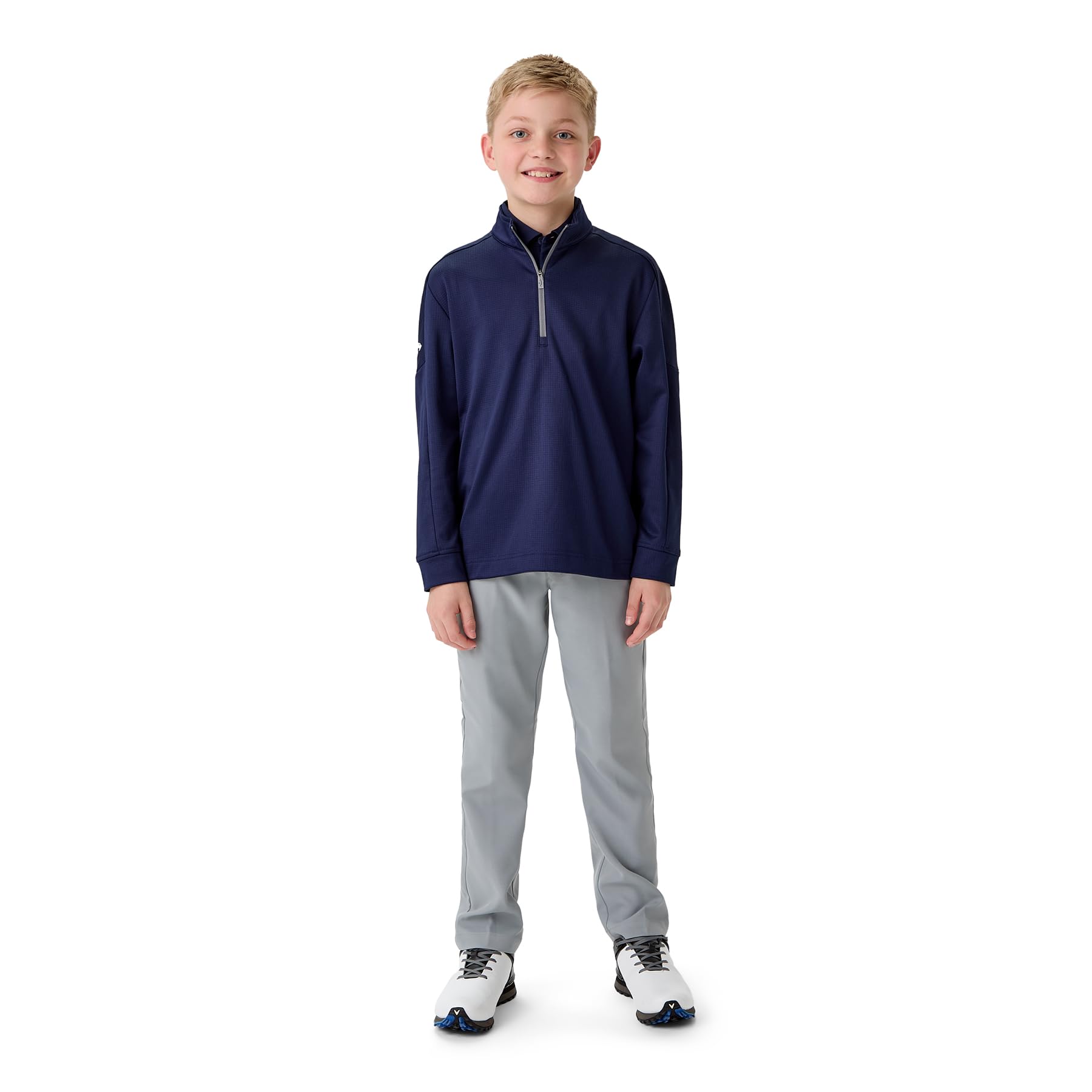 Callaway Apparel Youth Unisex Golf Hex Fleece Polaire hexagonale de Golf Unisexe pour Jeunes Mixte Enfant